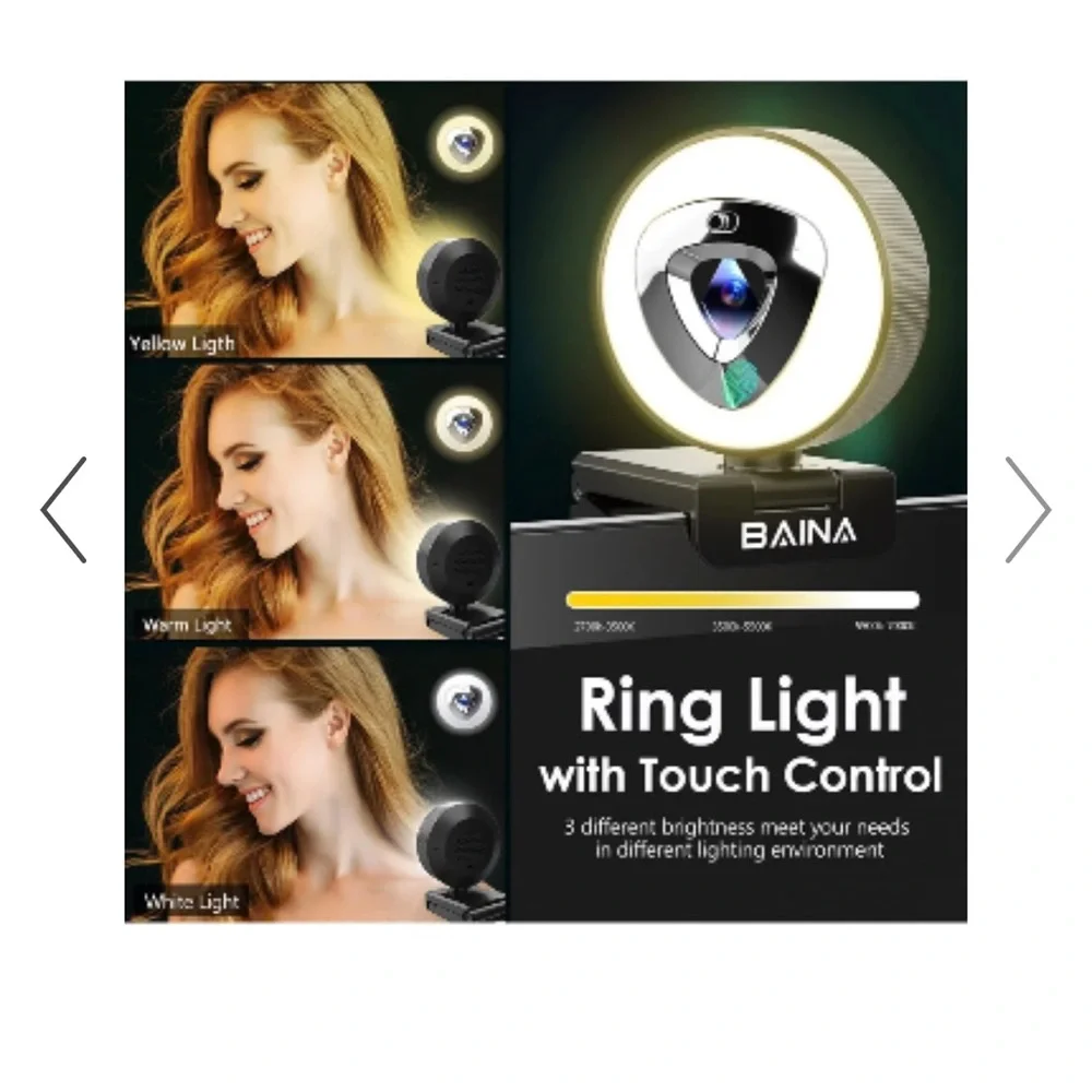 1080p webcam camera and microphone